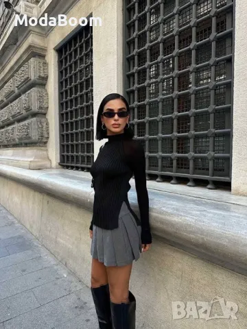 Дамска блуза с цепка рипс