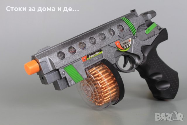 ✨Детски пистолет със звукови и светлинни ефекти , снимка 4 - Други - 44341876
