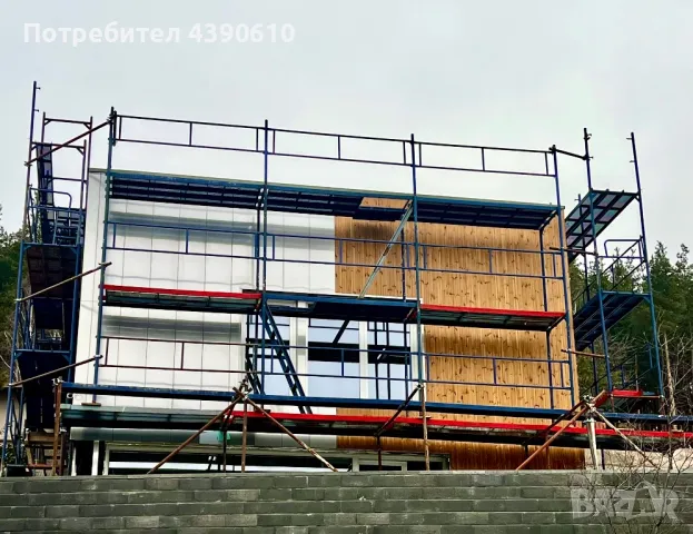 Фасадно скеле, снимка 2 - Други машини и части - 49307321