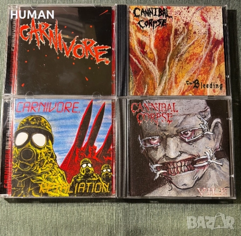 Venom - Bathory - Disharmonic Orchestra - Carnivore - Cannibal Corpse, снимка 13 - CD дискове - 52393652