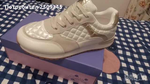 Бели маратонки 38номер, снимка 8 - Маратонки - 51171816