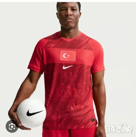 Страхотна мъжка футболна тениска NIKE TURKEY 26, нова с етикет, размер XL
