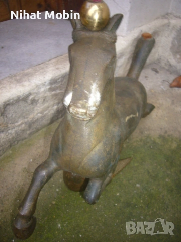 Бронзово конче, снимка 8 - Антикварни и старинни предмети - 53297524
