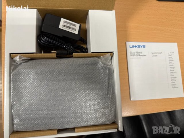 Рутер Linksys E5400 AC1200 Dual-Band, снимка 2 - Мрежови адаптери - 49765848