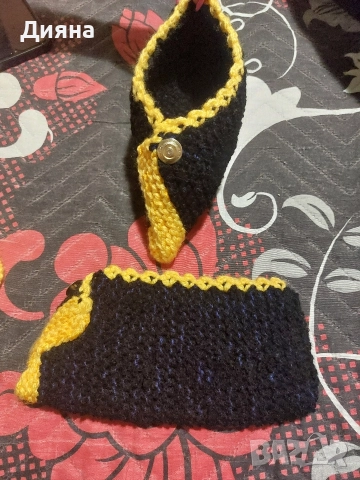 Ръчно плетени терлици, снимка 5 - Други - 52899289