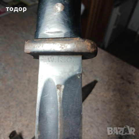 Армейски нож от щик, снимка 2 - Антикварни и старинни предмети - 52920724