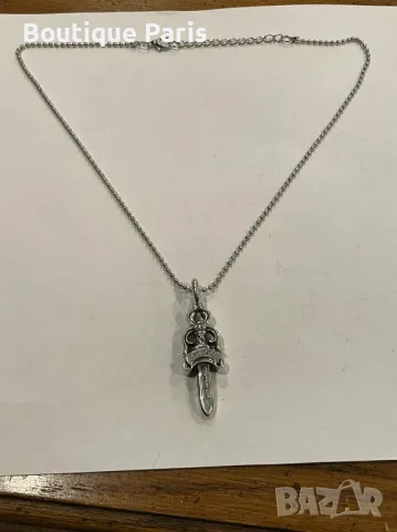Chrome Hearts оригинален медальон , снимка 2 - Колиета, медальони, синджири - 50048447
