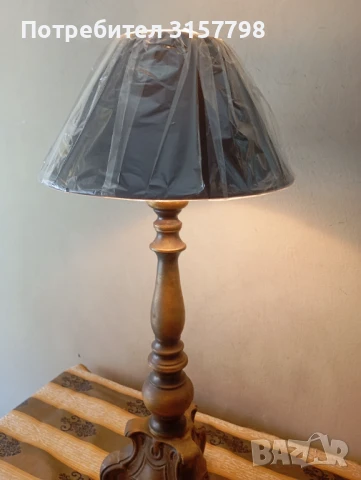 Барокова настолна лампа., снимка 6 - Настолни лампи - 51156440