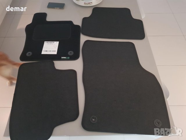 Мокетни стелки за кола - VW Golf MK7 2013-2019, снимка 6 - Аксесоари и консумативи - 42807366