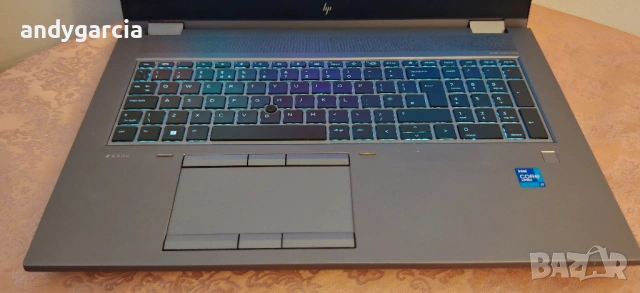  HP ZBook Fury 17 G8/17.3 Full HD IPS/Intel Core i7/NVidia Quadro T1200 4GB/16GB RAM/512GB SSD , снимка 8 - Лаптопи за работа - 54204673