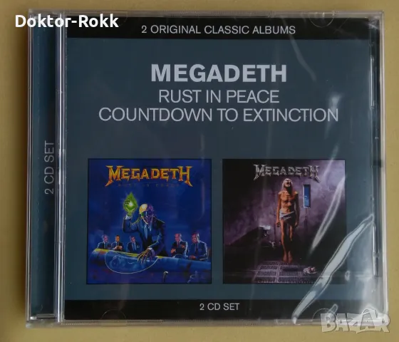 Megadeth – Rust In Peace / Countdown To Extinction 2012 [ 2 CD ]