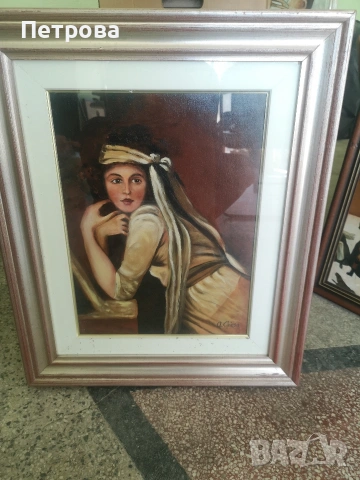 автентична картина на италианската художничка Alessandra Chiesa. 