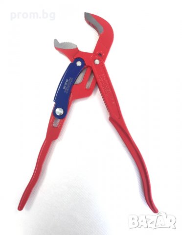 тръбен ключ Knipex, S челюсти, 1.5 инча, 420 мм, Германия, снимка 7 - Клещи - 38457311