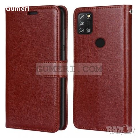  Alcatel 3x (2020) Калъф тип тефтер , снимка 12 - Калъфи, кейсове - 30459536