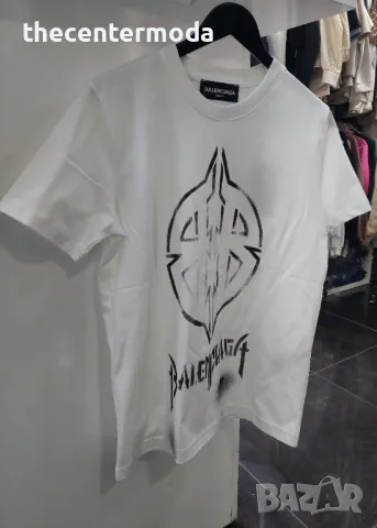 Мъжка тениска BALENCIAGA, снимка 2 - Тениски - 49452436