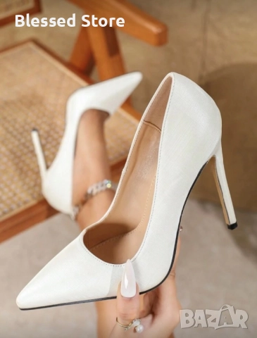 Дамски остри обувки , снимка 3 - Дамски обувки на ток - 52907370