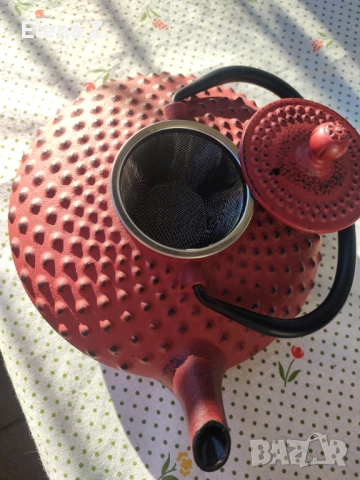 Красив чугунен чайник японски стил - чисто нов, снимка 12 - Други - 52798734