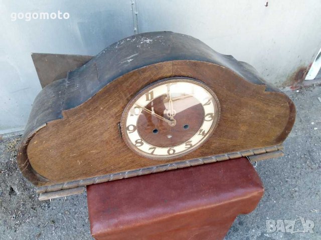 Оригинален стар каминен настолен часовник Механичен, снимка 9 - Антикварни и старинни предмети - 29707562