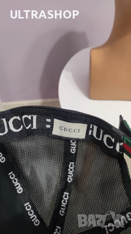 Gucci шапка с козирка , снимка 8 - Шапки - 54102574