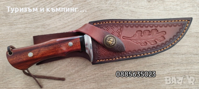 Ловен нож - ръчна изработка /11/, снимка 6 - Ножове - 53034110