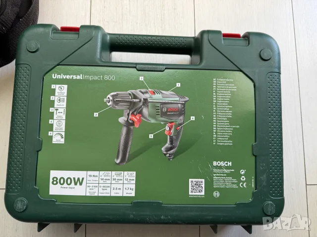 Bosch UniversalImpact 800-Ударна бормашина , снимка 3 - Бормашини - 56513243