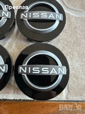 4 броя капачки за джанти за Nissan, снимка 2 - Аксесоари и консумативи - 50623329