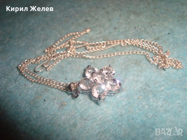 ПОСРЕБРЕНО СКЪПОЦЕННО АРТ ФЕШЪН КОЛИЕ 27252, снимка 9 - Колиета, медальони, синджири - 35053269