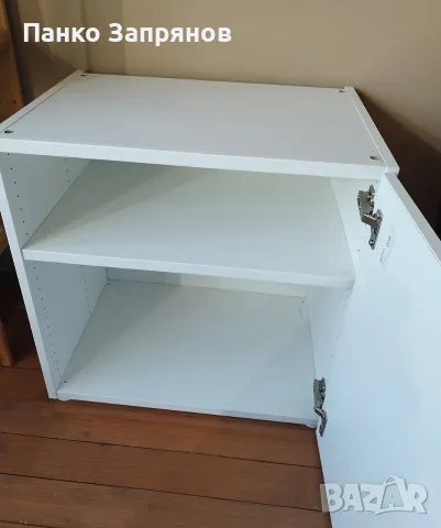 Шкаф IKEA PLATSA, бял, с рафт, 60x60x40 cm, снимка 3 - Шкафове - 55844392