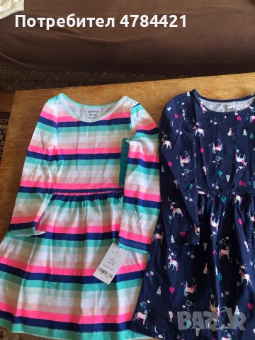Две роклички от памук за 3 г нови
