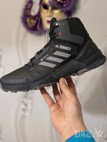 adidas Terrex Swift R3 Mid Gore-Tex номер 48 ,5-49 1/3 водоустойчиви маратонки , снимка 12 - Маратонки - 51956454