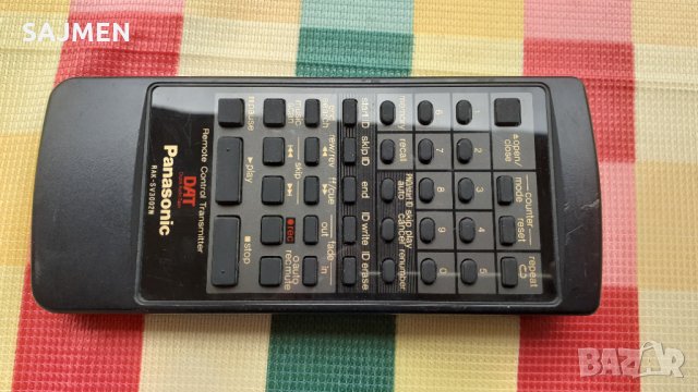 Panasonic RAK-SV3002W Remote Control for DAT Recorder/Player, снимка 6 - Декове - 31460780