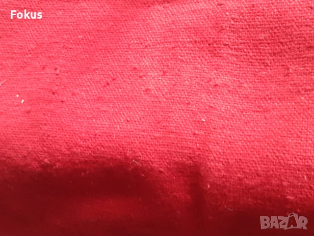 Стара червена голяма престилка от носия, снимка 6 - Антикварни и старинни предмети - 53327345