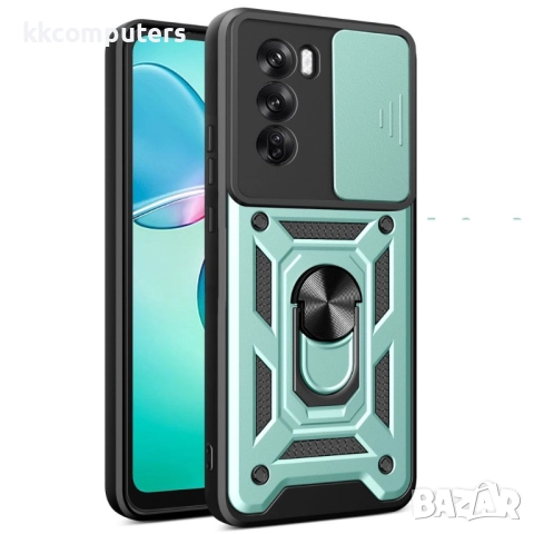 Oppo Reno12 Pro Удароустойчив Ring Holder Калъф и Протектор, снимка 8 - Калъфи, кейсове - 52674266