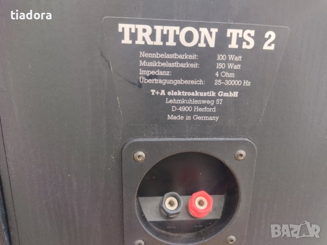 T+A Triton TS 20, снимка 11 - Тонколони - 40040173