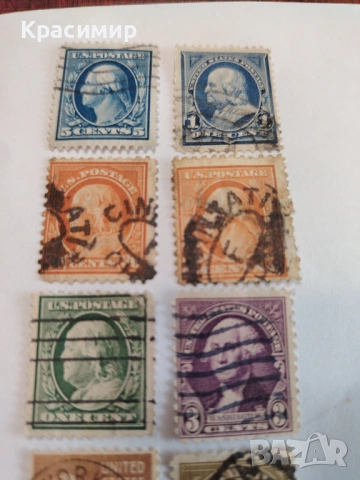 Винтидж ПОЩЕНСКИ марки САЩ 