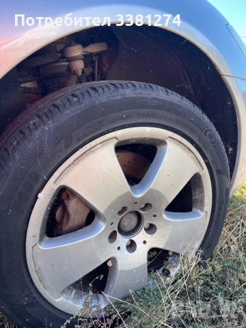 Джанти с гуми от Мерцедес w221 ,18 ц., снимка 2 - Части - 51819830