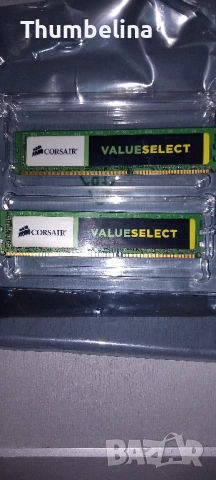 KIT RAM CORSAIR 2X4GB 1600MHZ DDR3, снимка 4 - RAM памет - 53251477