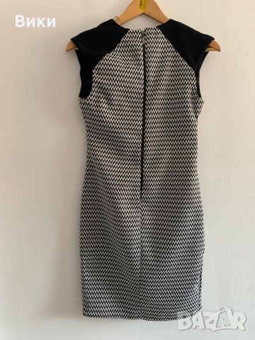 Fervente красива рокля в черно и бяло, снимка 12 - Рокли - 29085373