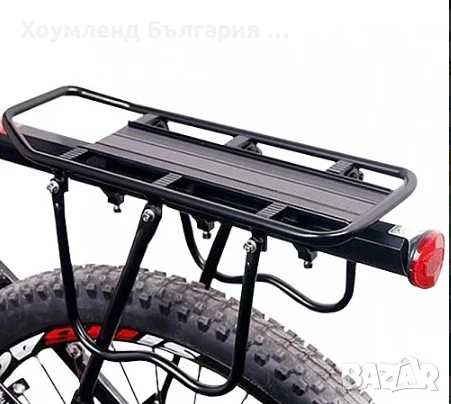 обявата Вело багажник за колело със светлотразител до 50кг