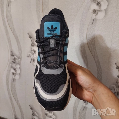 Adidas ZX 750 HD „Bright Cyan“  номер 45 1/3 оригинални маратонки , снимка 18 - Маратонки - 50716947