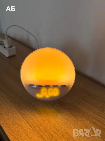 LED лампа, имитираща слънцето/часовник/будилник, снимка 13 - Лед осветление - 48210775