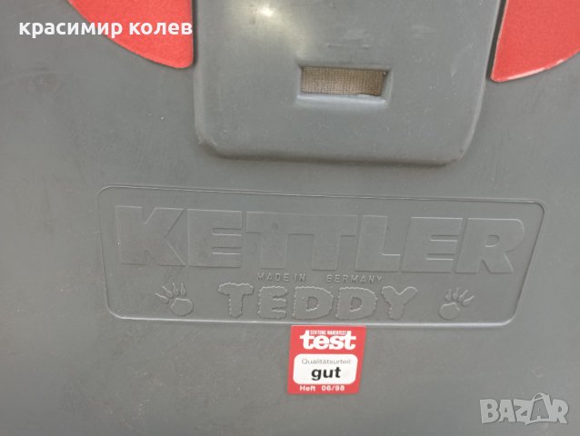 детско столче за велосипед "KETTLER TEDDY", снимка 7 - Аксесоари за велосипеди - 42575451