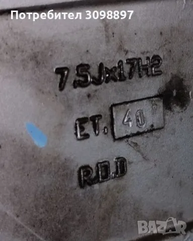 Оригинални лети джанти за Опел , снимка 2 - Гуми и джанти - 49151571