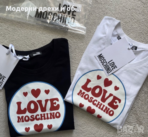 Love Moschino M и L, снимка 2 - Тениски - 44711260