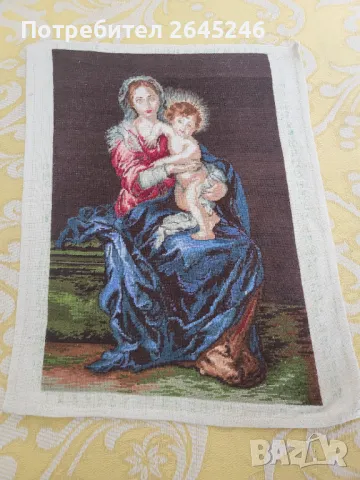 Гоблен Мадоната на Мурильо, снимка 1