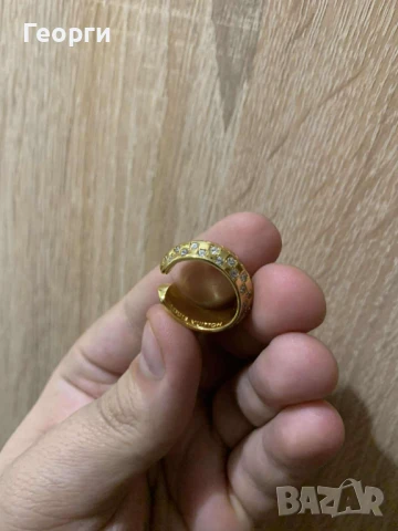 Louis Vuitton оригинален пръстен с диаманти , снимка 3 - Пръстени - 51424758