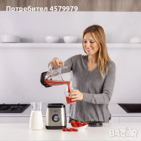 Блендер Taurus Magnum 1500 – 1500W мощност, 1,5L стъклена кана и ледосекач, снимка 5 - Блендери - 51636464