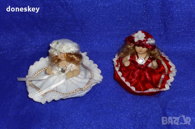 Малки порцеланови куклички, снимка 3 - Подаръци за сватба - 31987346