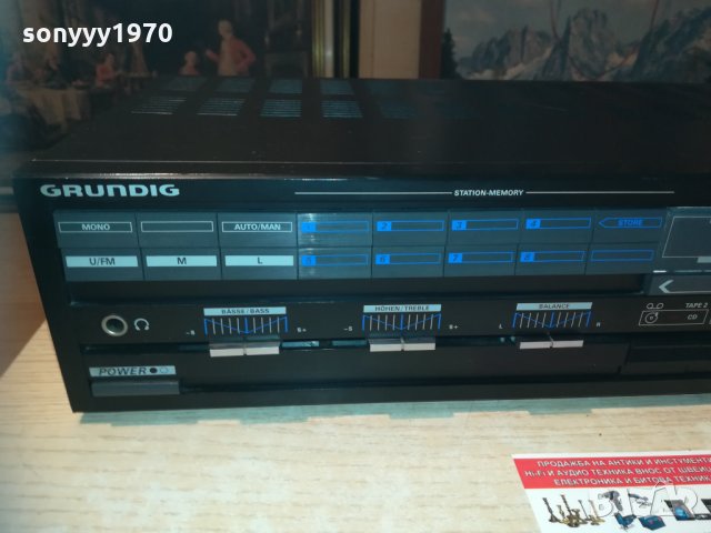 grundig r4200-stereo receiver 2901211713&, снимка 3 - Ресийвъри, усилватели, смесителни пултове - 31602741