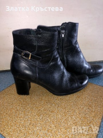 Дамски зимни боти естествена кожа, снимка 2 - Дамски боти - 38612178